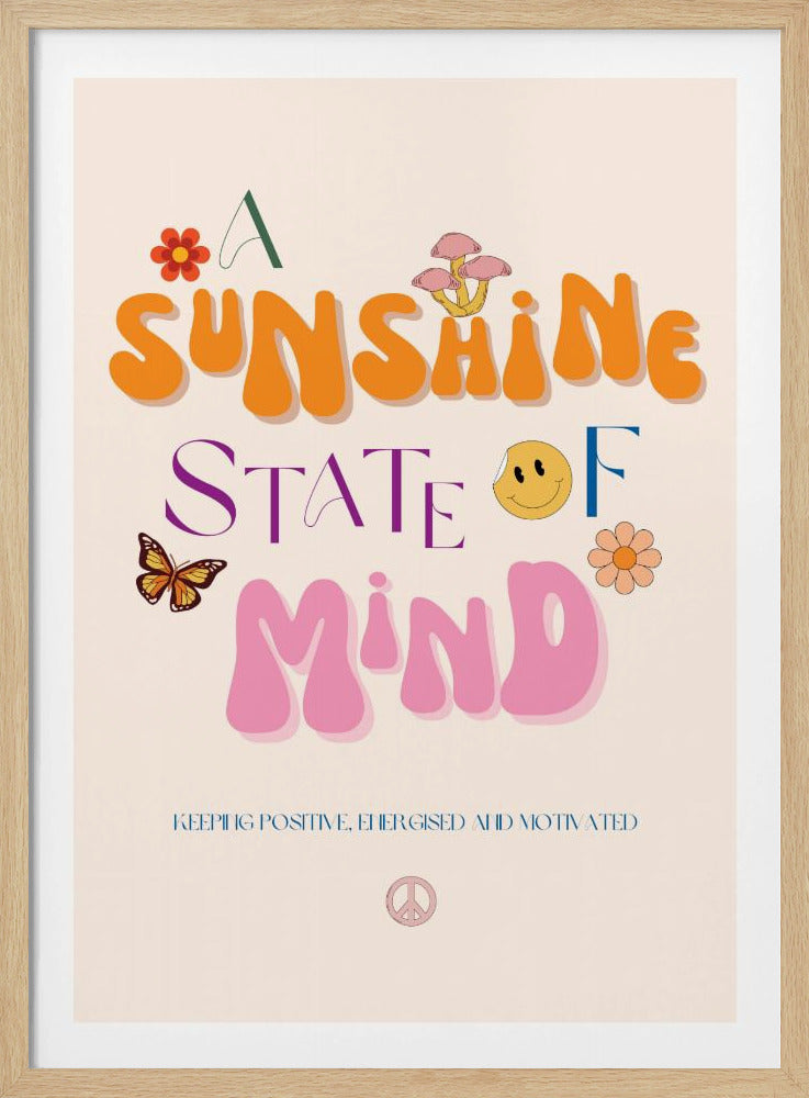 Zonneschijn Vibes | Poster