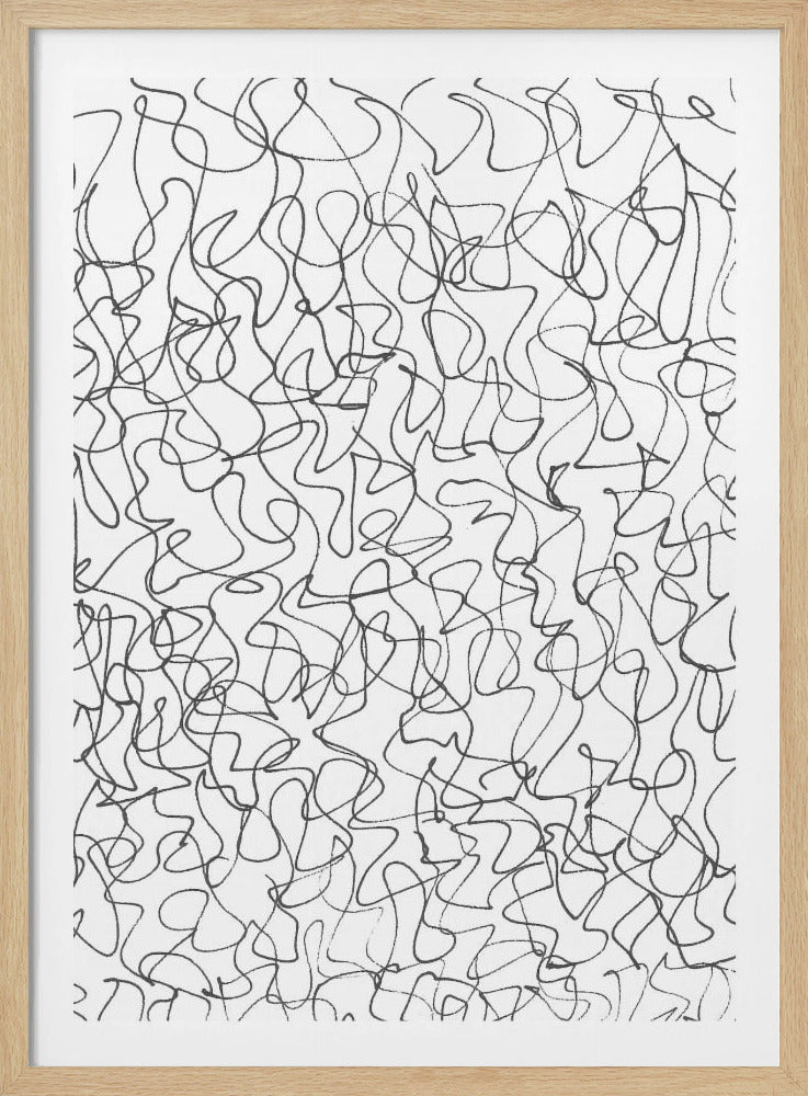 Chaotische Lijn 2 | Poster