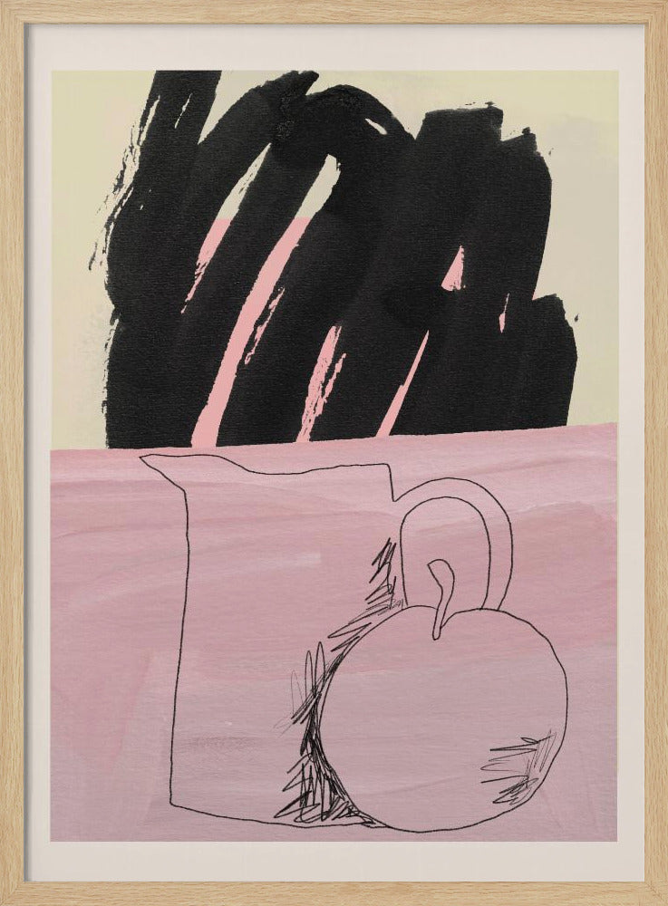 Abstracte elegantie | Poster