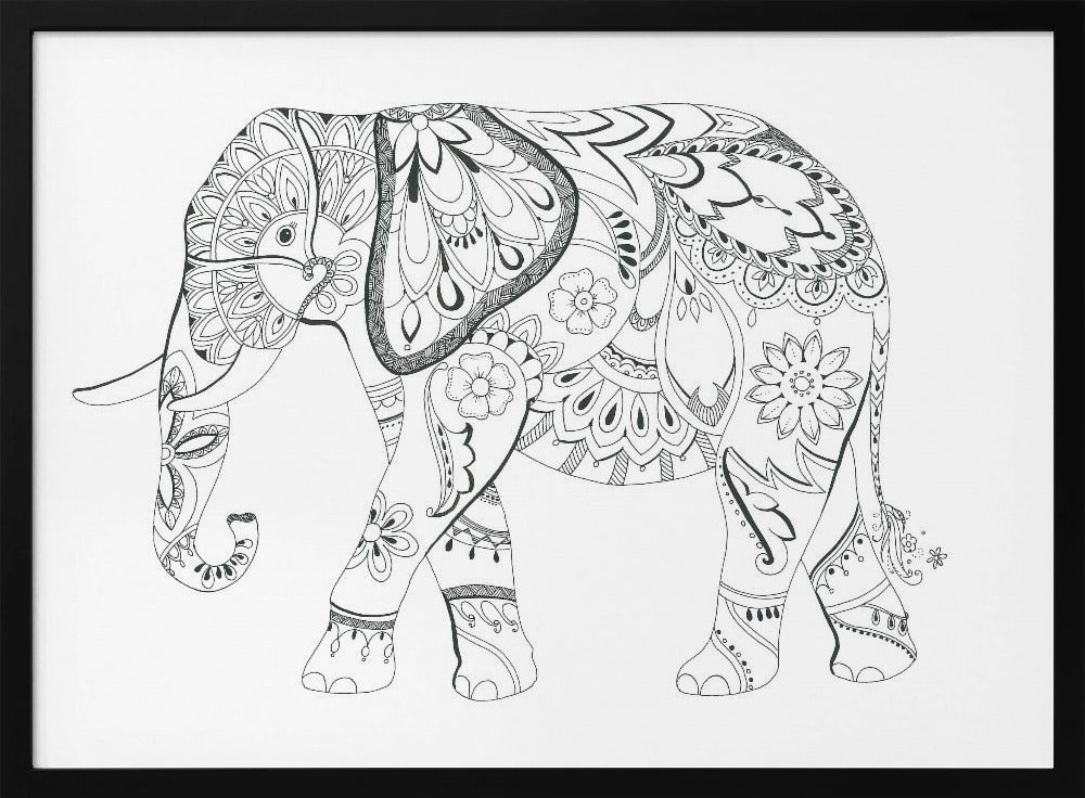 Olifant Mandala | Poster
