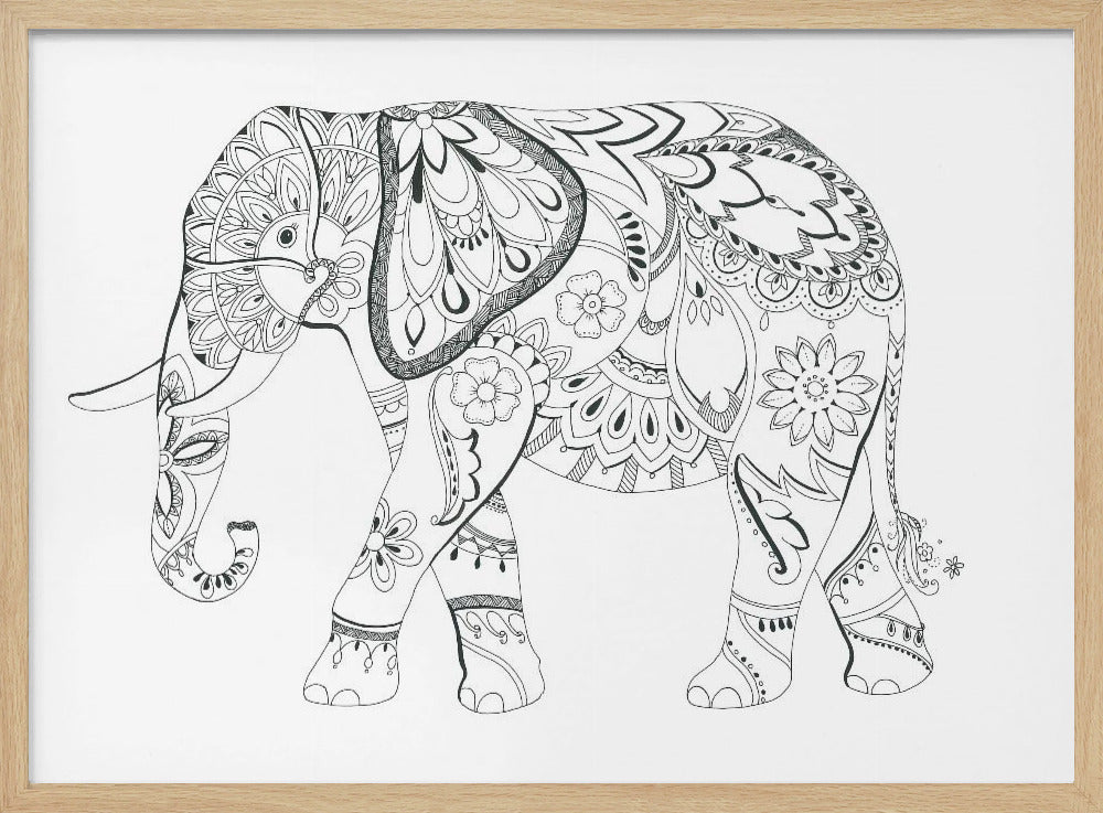 Olifant Mandala | Poster