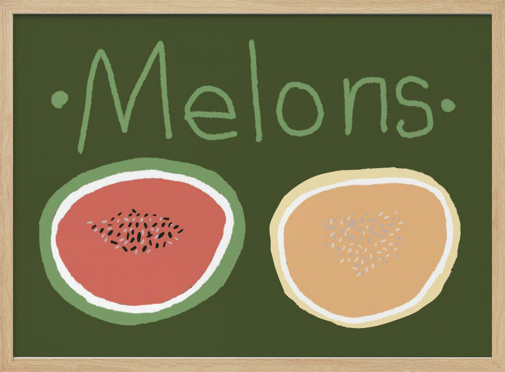 Meloenen | Poster