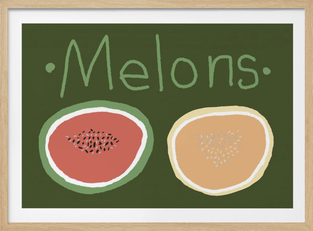 Meloenen | Poster