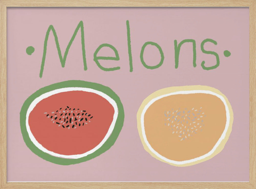 Meloenen | Poster