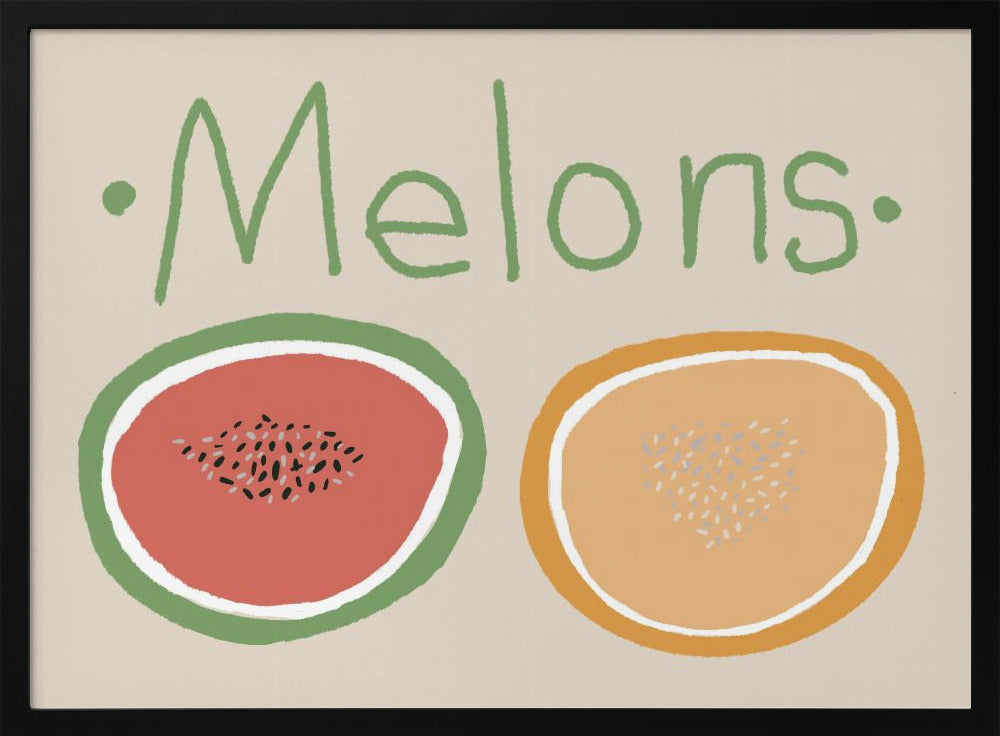 Meloenen | Poster