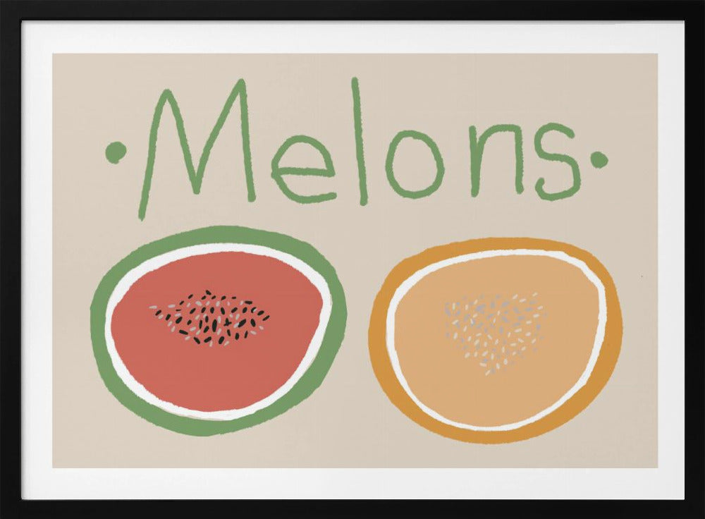 Meloenen | Poster