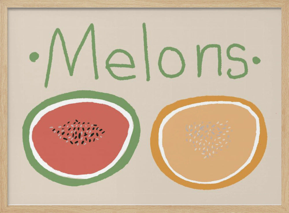 Meloenen | Poster