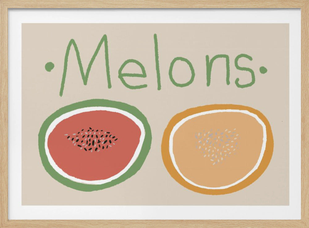 Meloenen | Poster