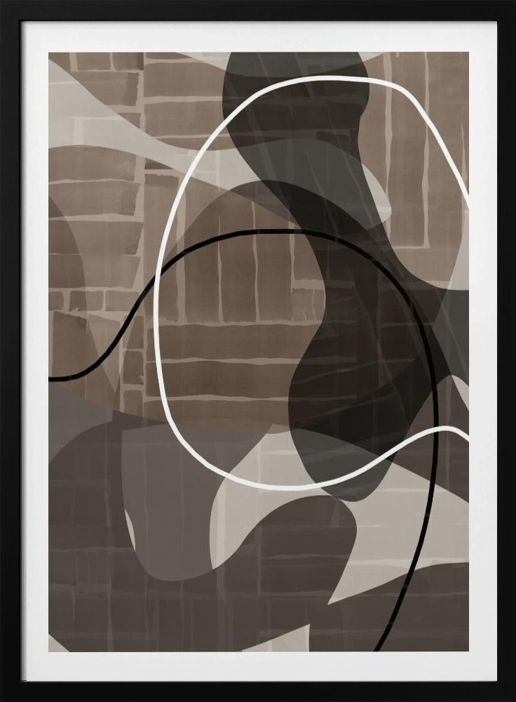 Lineaire stroming 2 | Poster