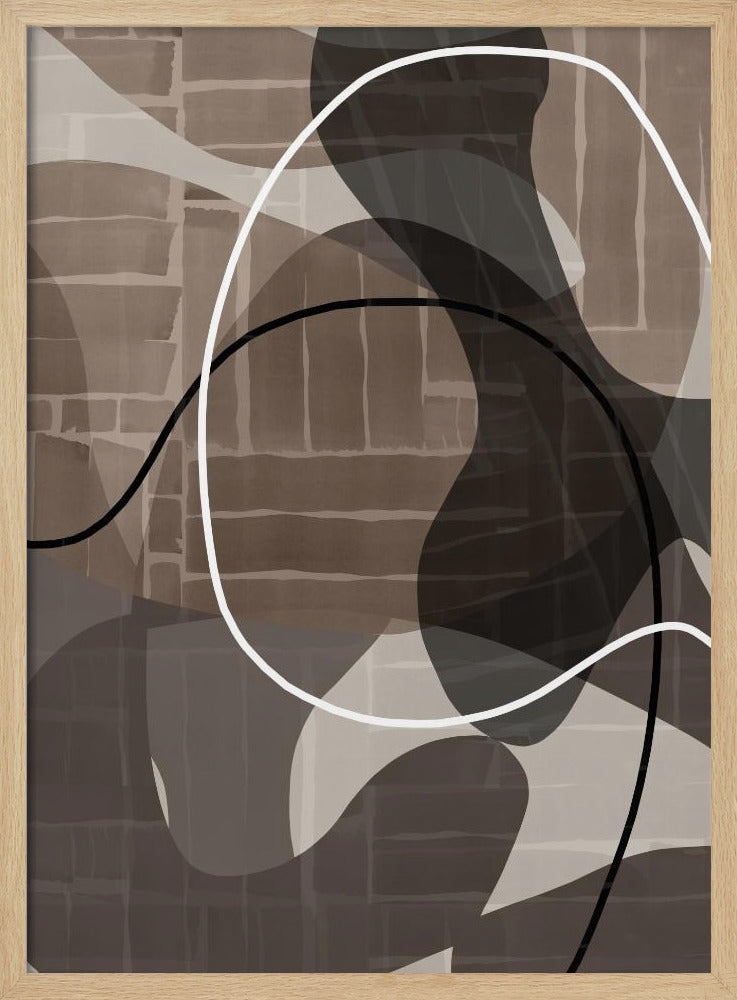 Lineaire stroming 2 | Poster