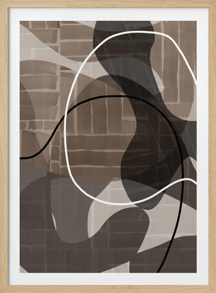 Lineaire stroming 2 | Poster