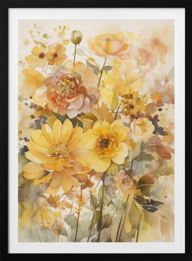 Summer Flowers No 1 | Poster