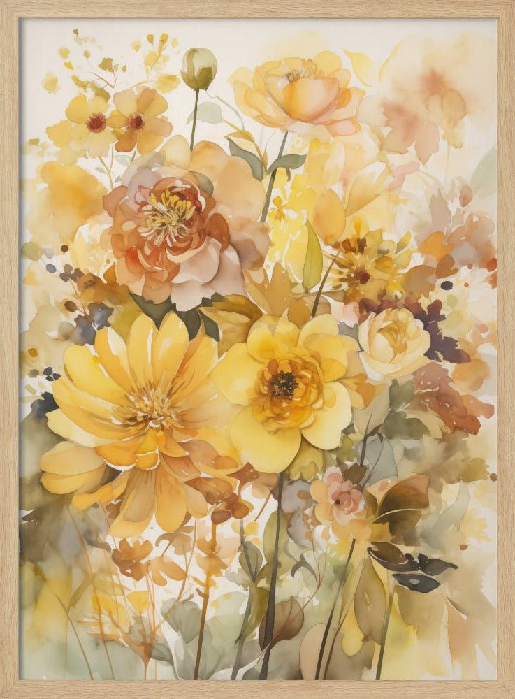 Summer Flowers No 1 | Poster