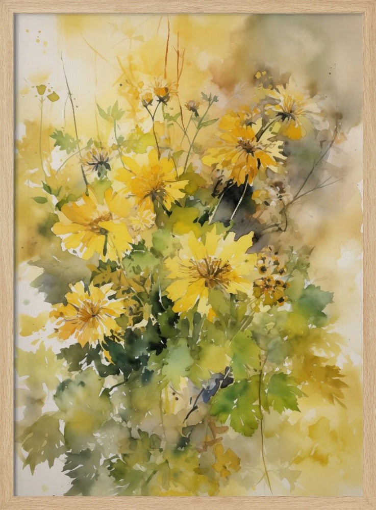 Summer Flowers No 3 | Poster