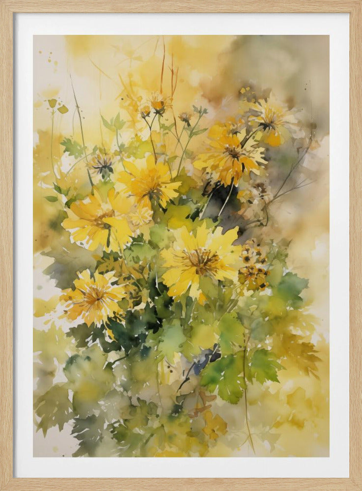 Summer Flowers No 3 | Poster