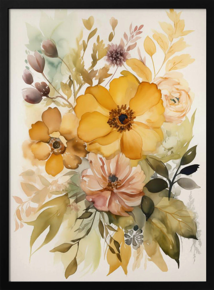 Summer Flowers No 5 | Poster