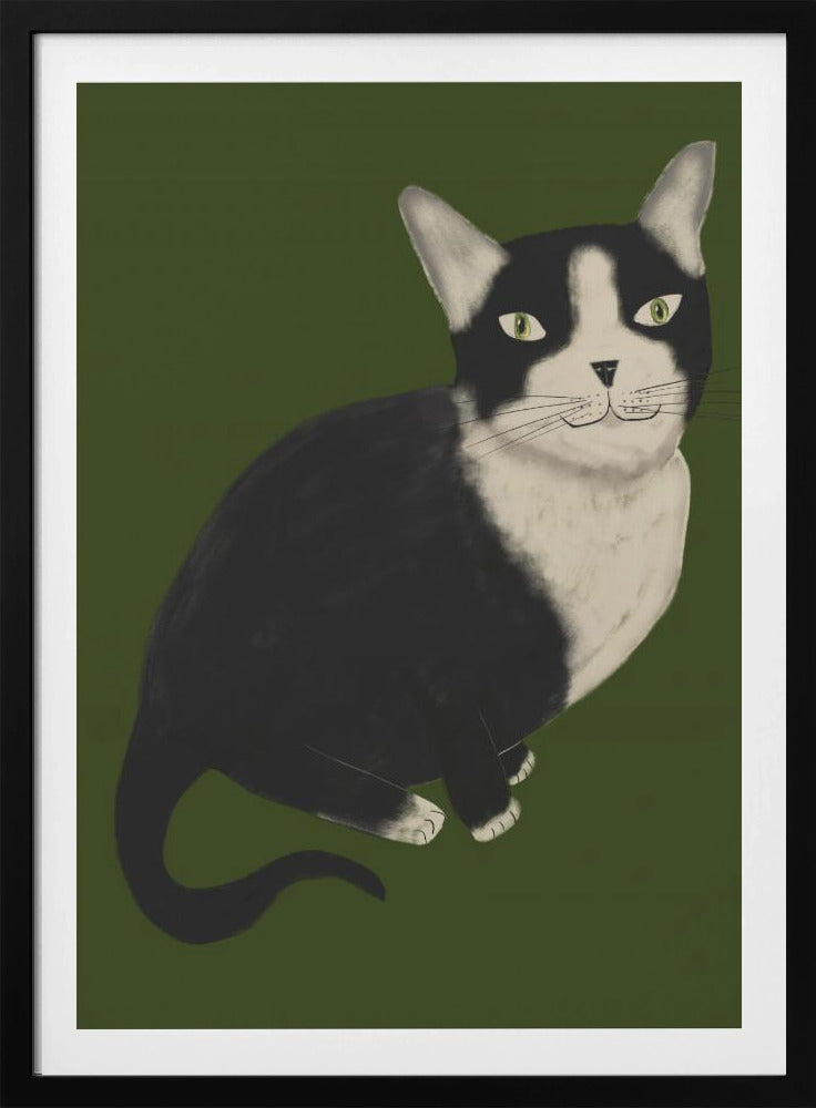 Meneer Tuxedo Cat | Poster
