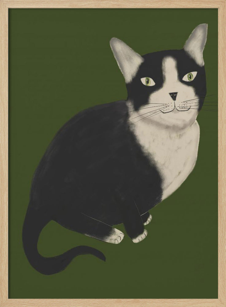 Meneer Tuxedo Cat | Poster
