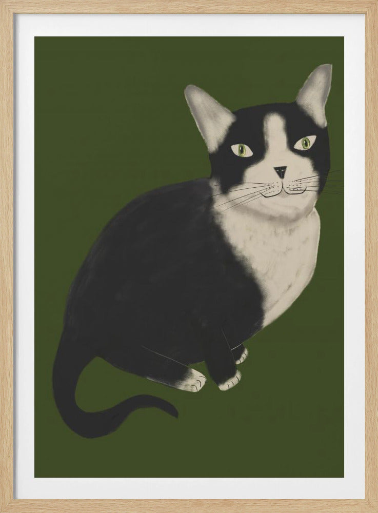 Meneer Tuxedo Cat | Poster