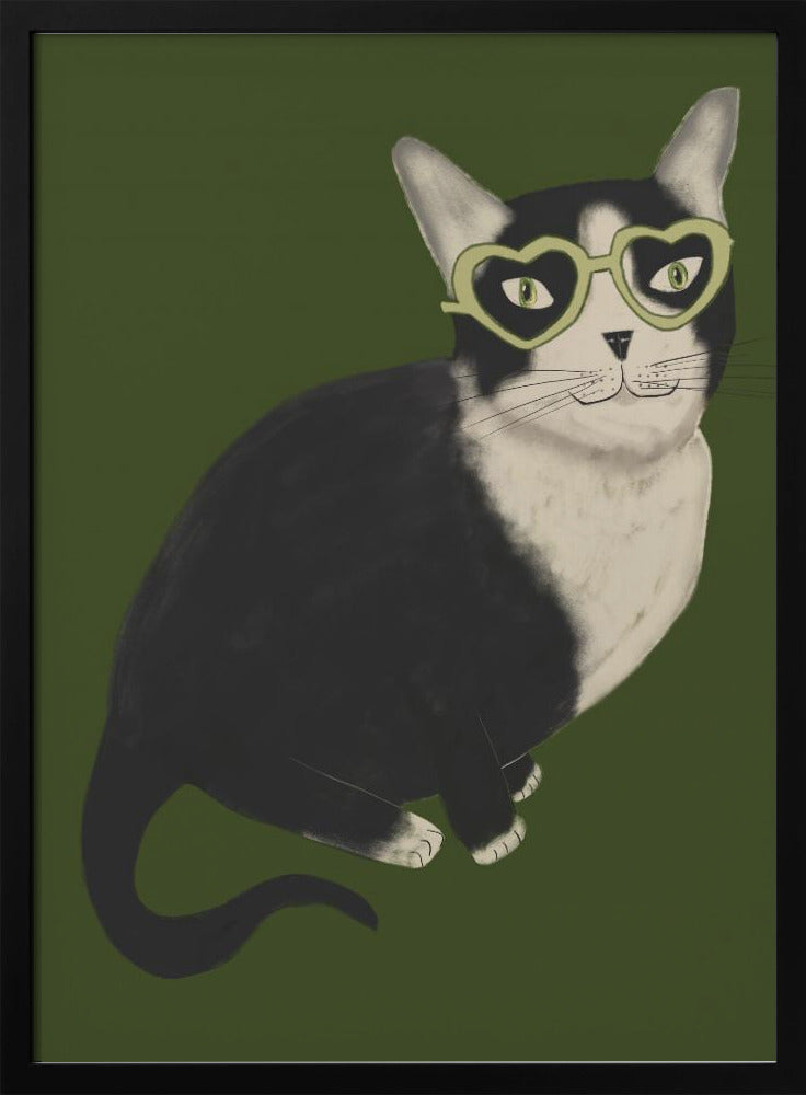 Meneer Tuxedo Cat | Poster