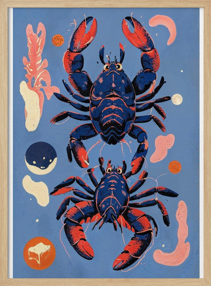 Kosmische schaaldieren | Poster