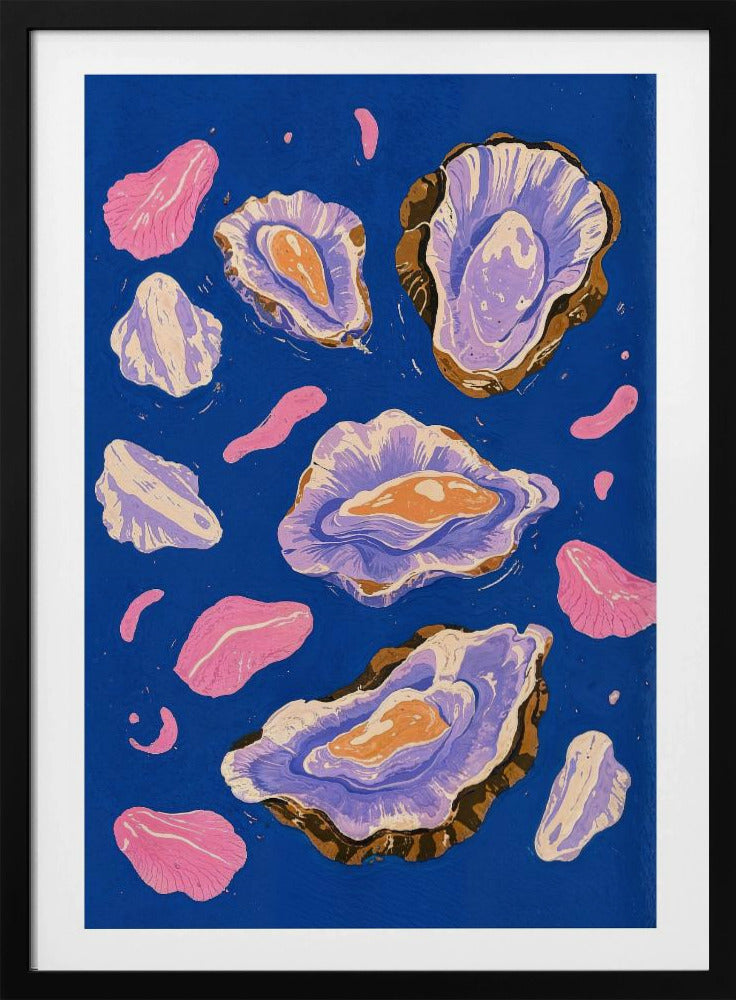 Oesters in een baan om de aarde | Poster