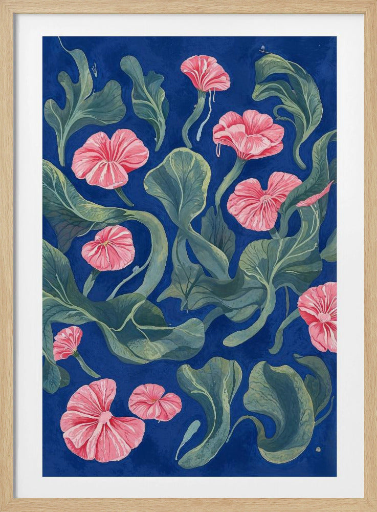 Petals and Swirls | Poster