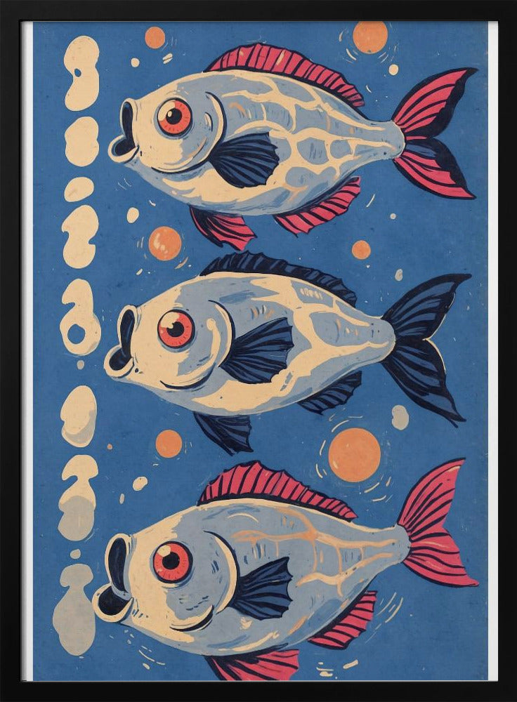 Kosmische Koi Dans | Poster