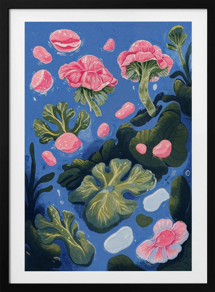 Drijvende bloesems | Poster