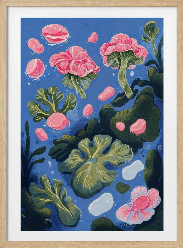 Drijvende bloesems | Poster