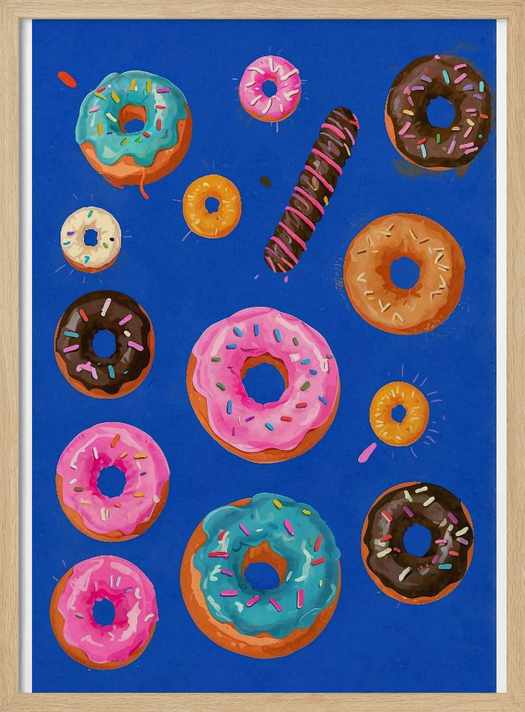 Donut Delight Canvas | Poster