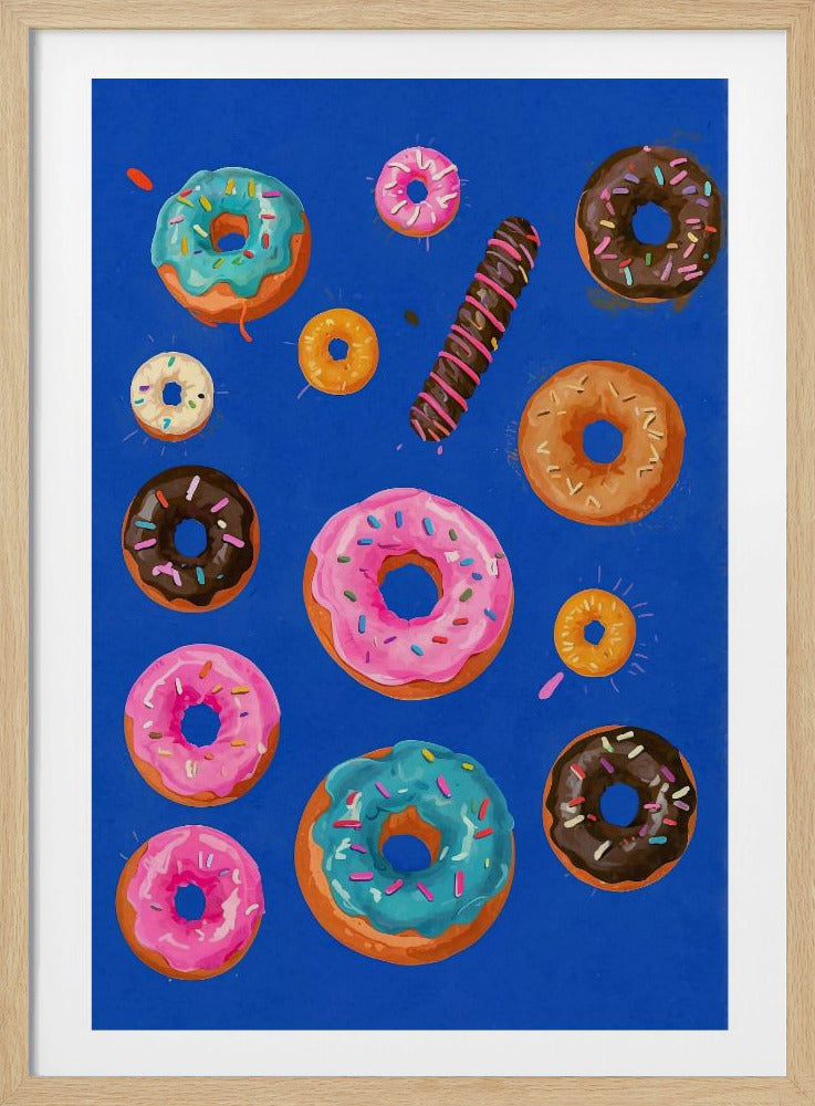Donut Delight Canvas | Poster