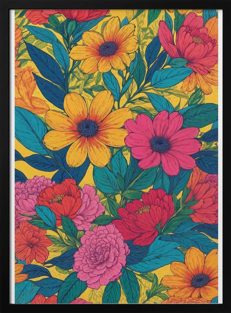 Vibrant Blooming | Poster