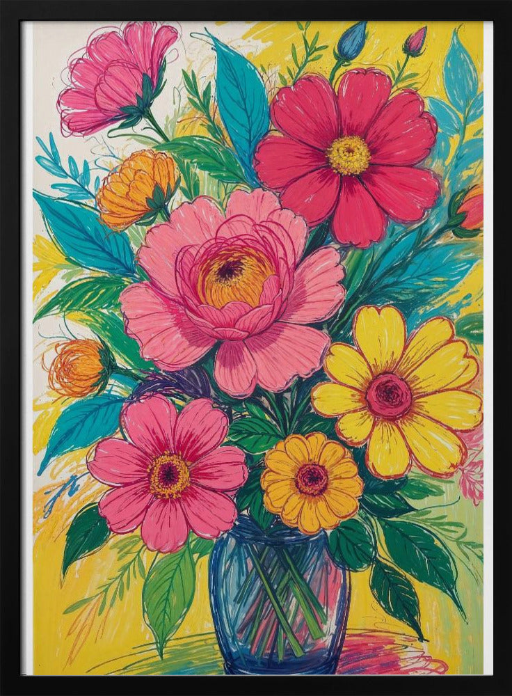Bloeiende Bloemen | Poster