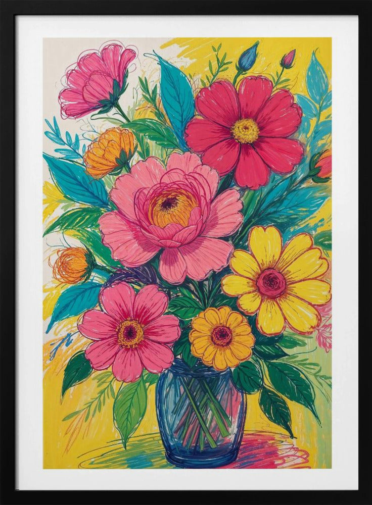 Bloeiende Bloemen | Poster