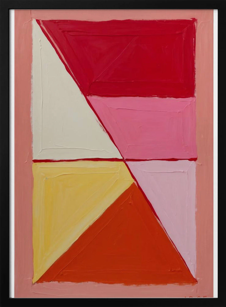 Geometrische warmte | Poster