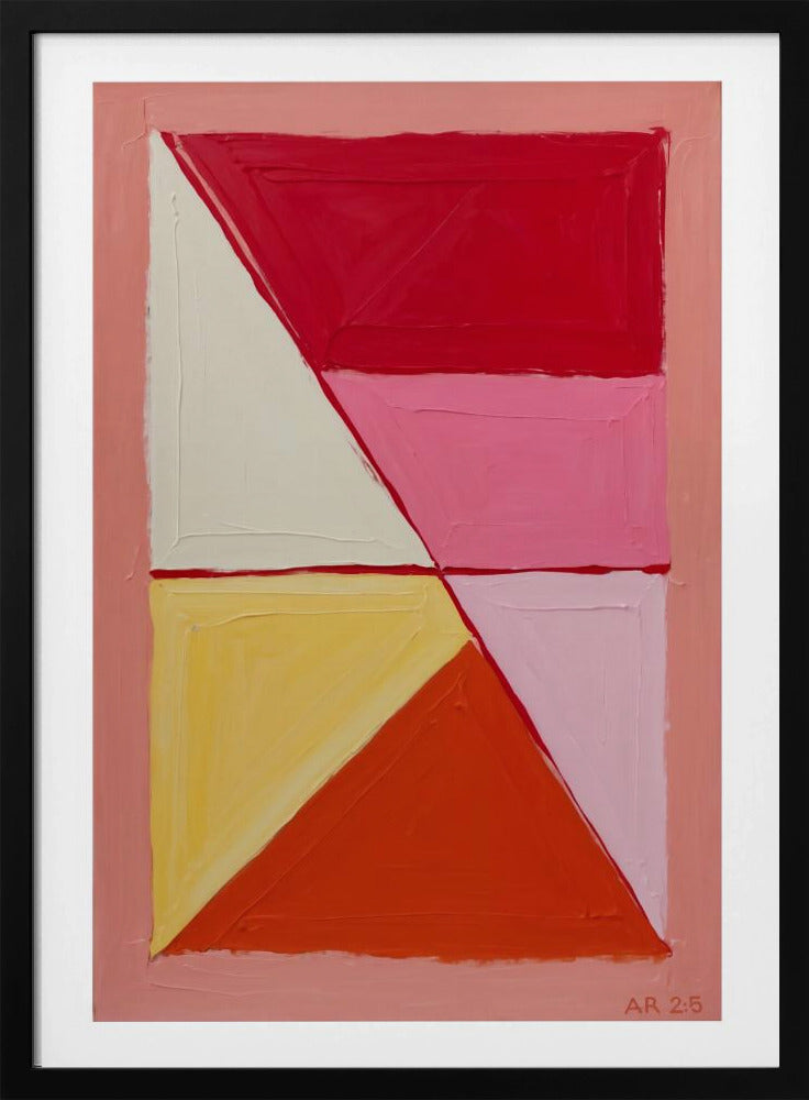 Geometrische warmte | Poster