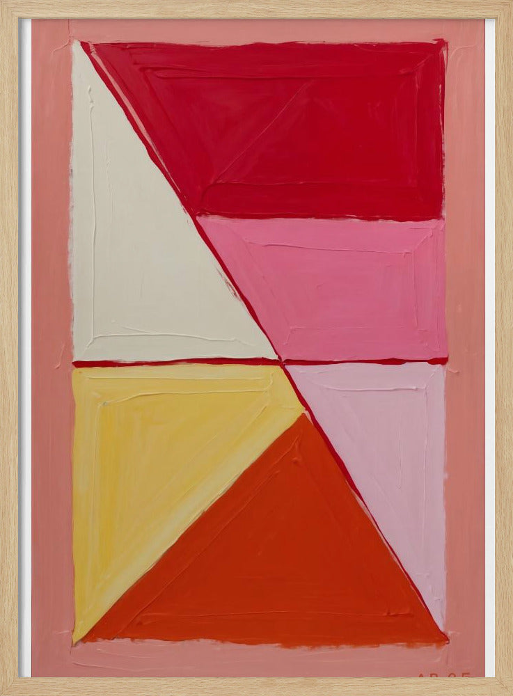 Geometrische warmte | Poster