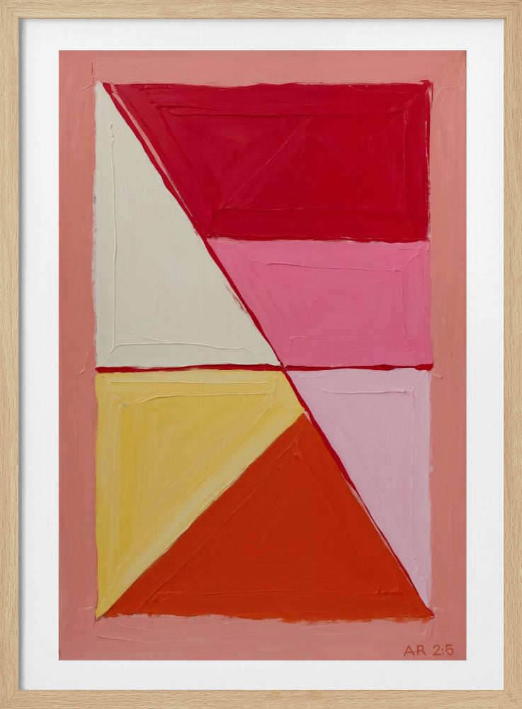 Geometrische warmte | Poster
