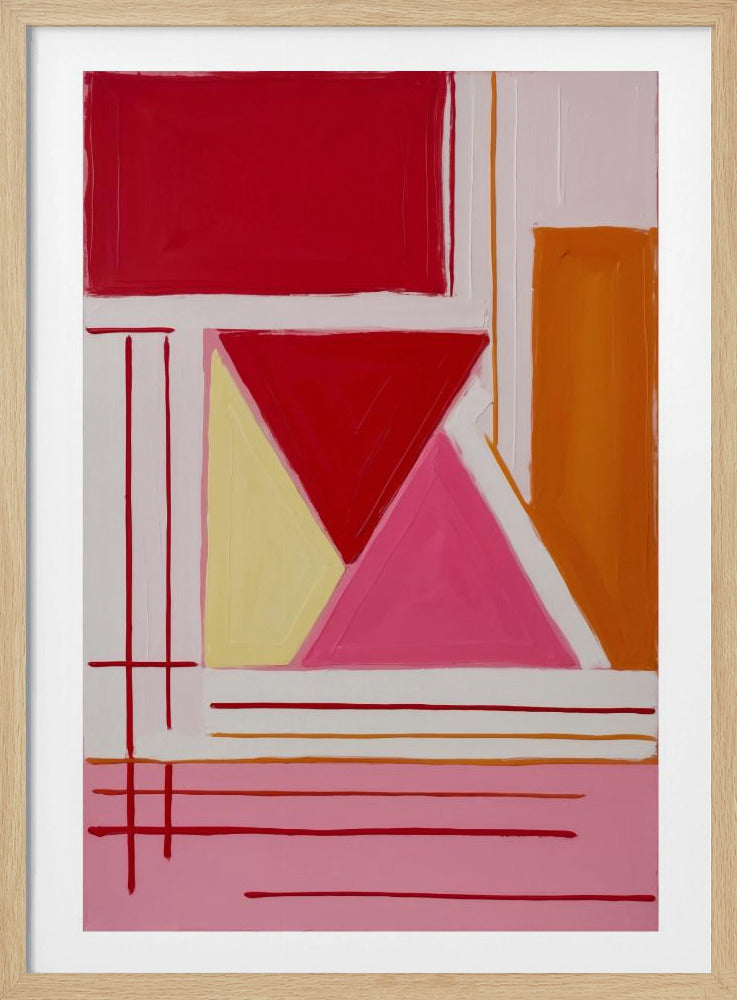 Geometrische harmonie | Poster
