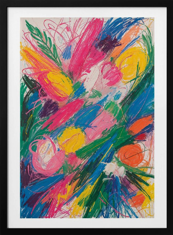 Levendige wervelwind | Poster