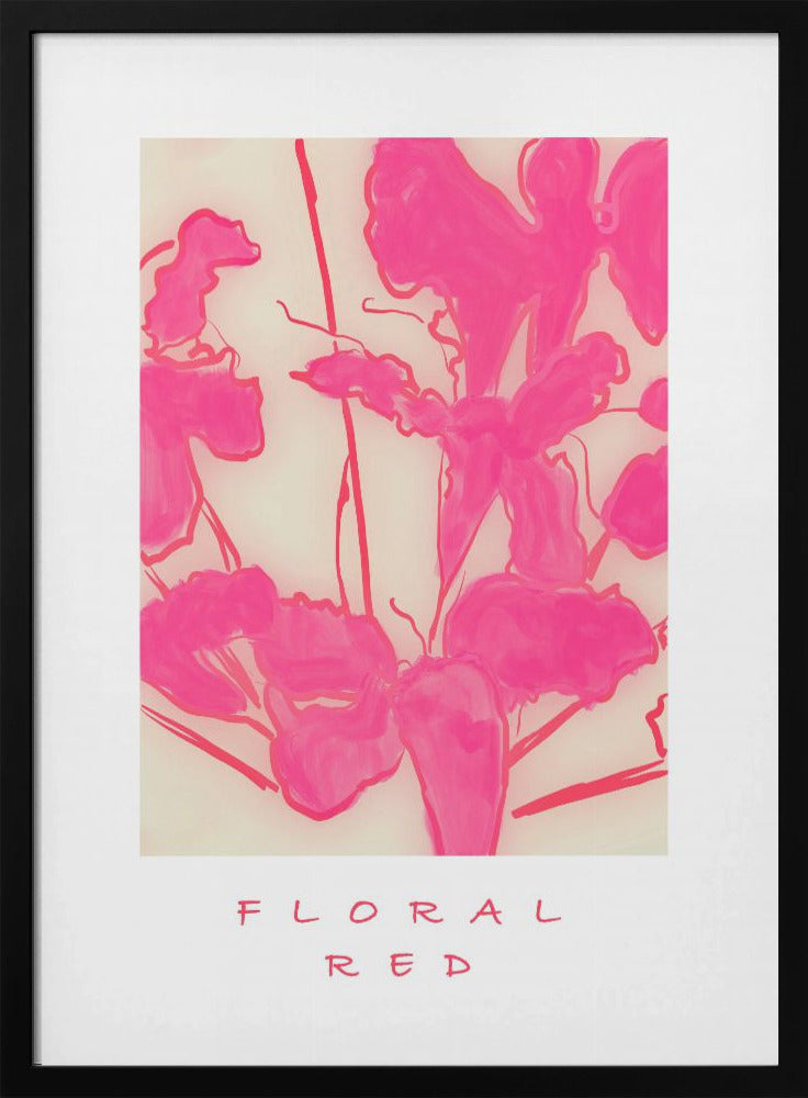 Bloemenrood | Poster
