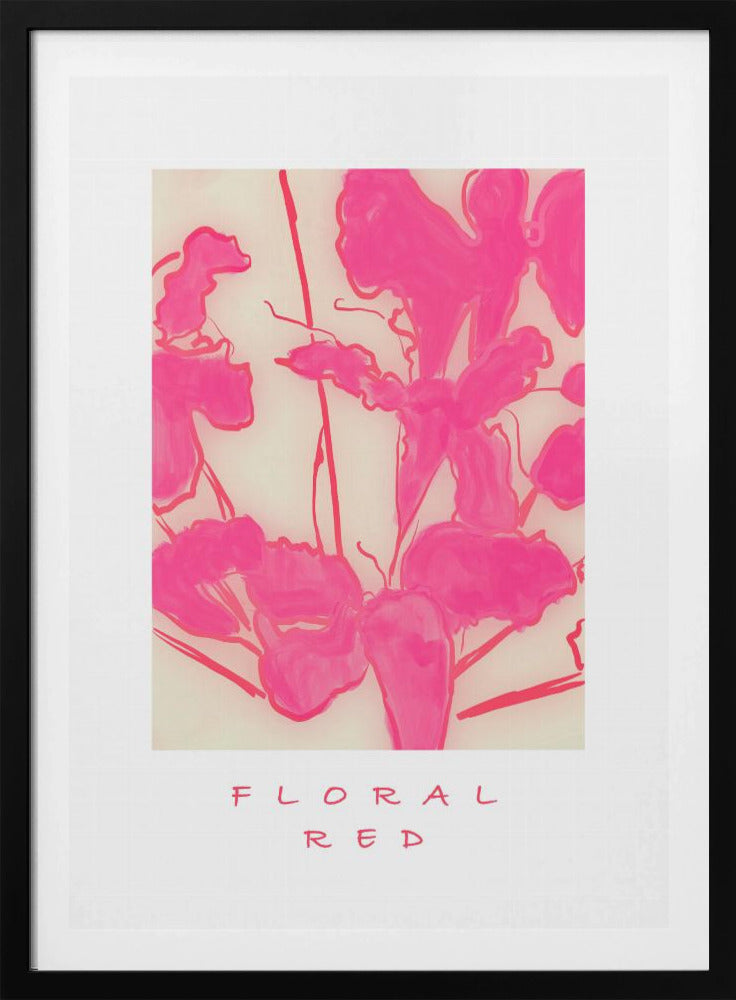 Bloemenrood | Poster