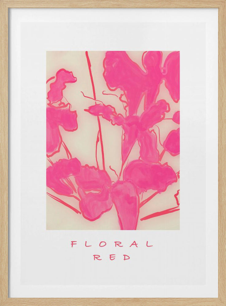 Bloemenrood | Poster