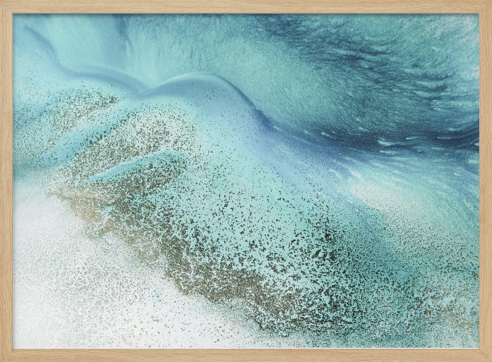 Turquoise Tranquility Tifupscaled CGI 13287w Kopie | Poster