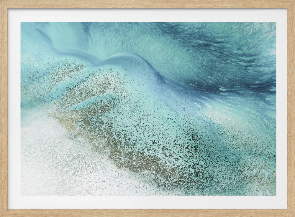 Turquoise Tranquility Tifupscaled CGI 13287w Kopie | Poster