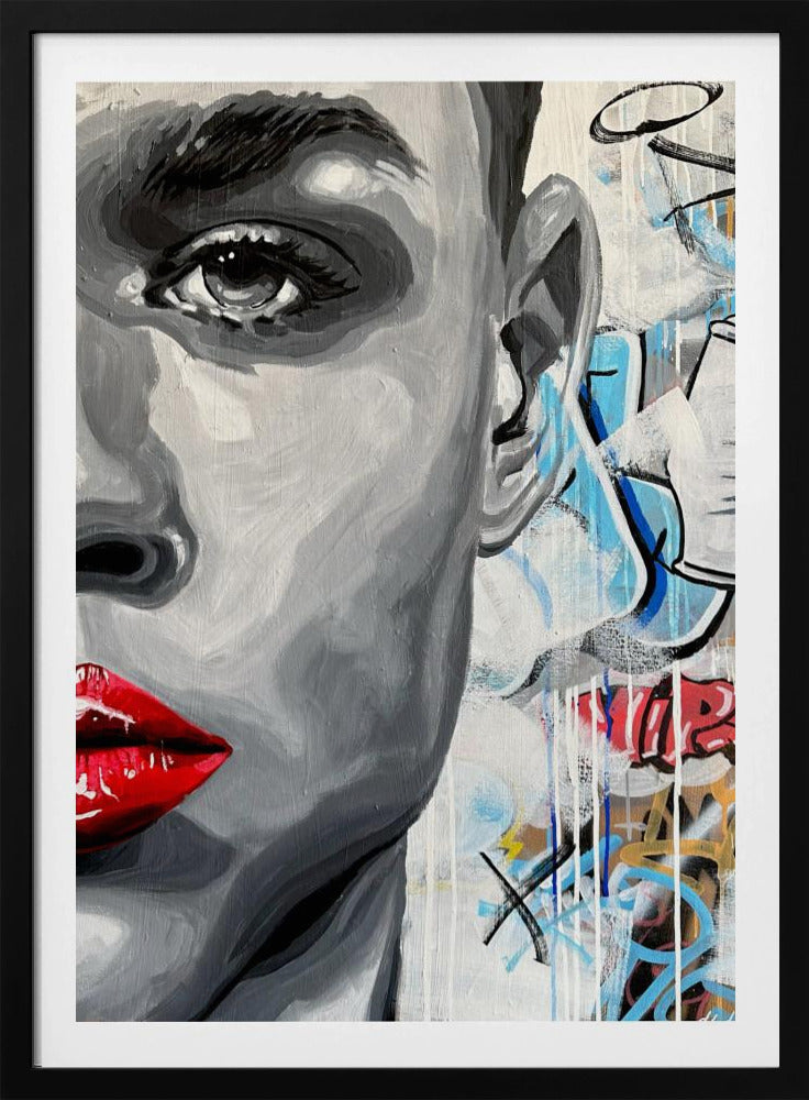 Levendige graffiti-blik | Poster