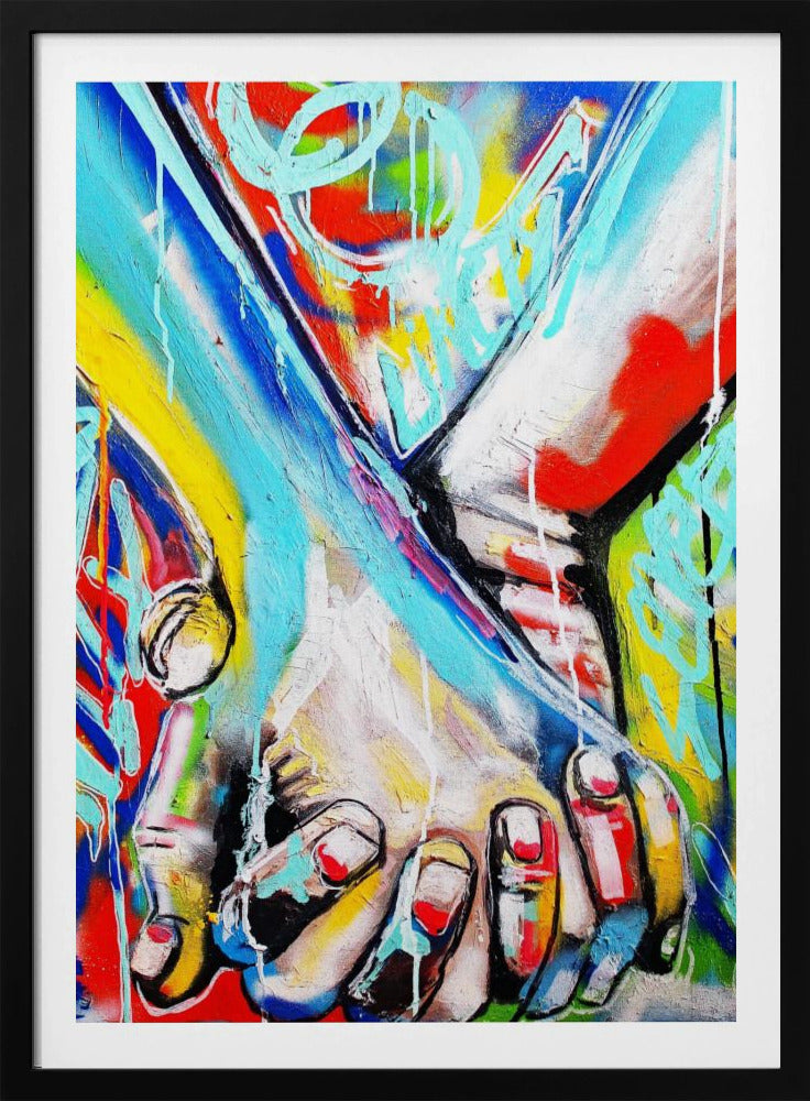 Levendige straatkunst | Poster