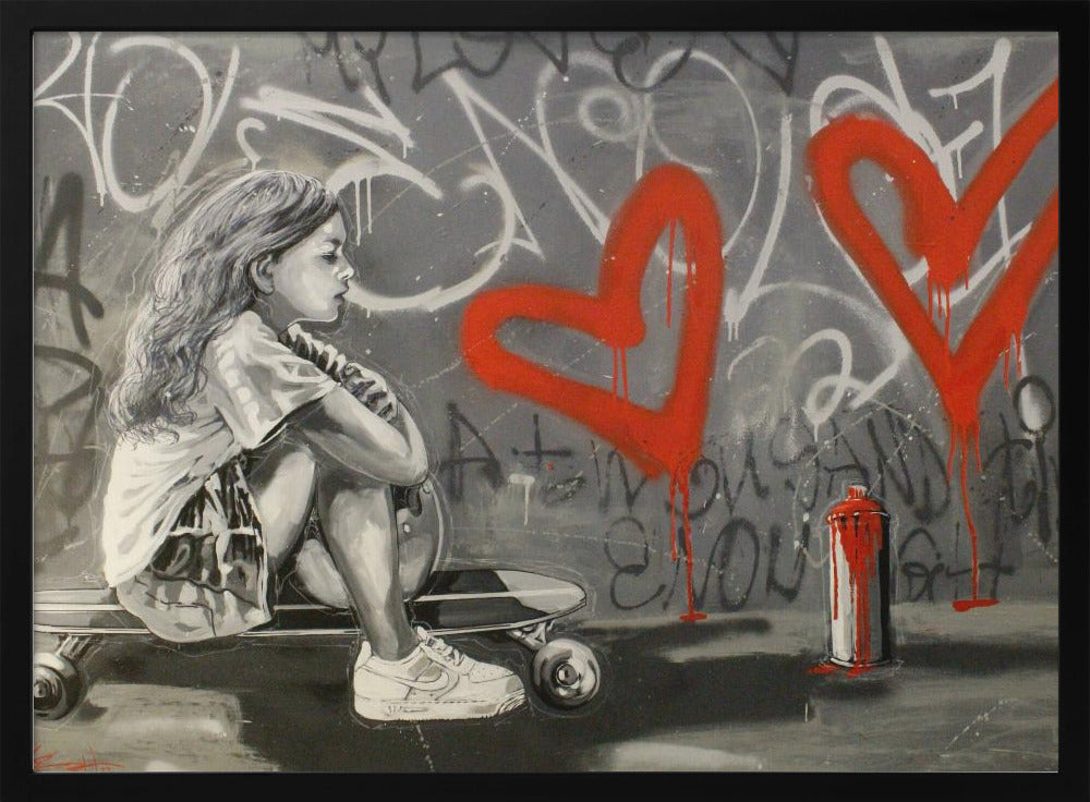 Skater's Dreamscape - Jij bent genoeg | Poster