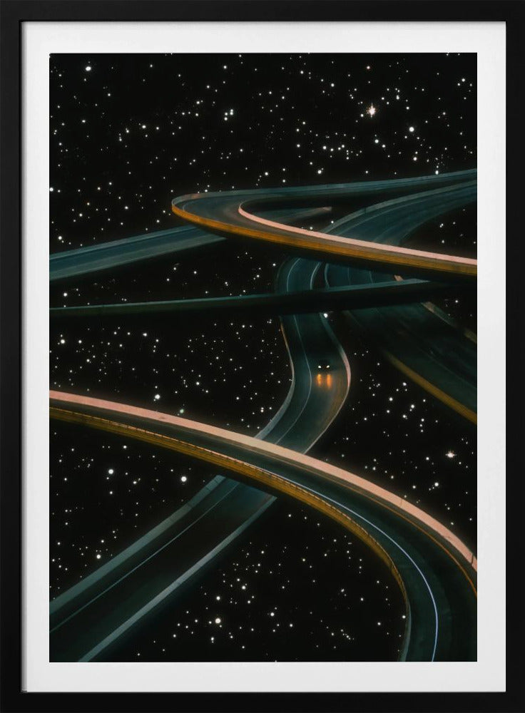 Alleen rijden en aan jou denken | Poster